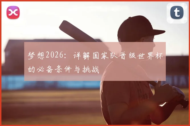 梦想2026：详解国家队晋级世界杯的必备条件与挑战